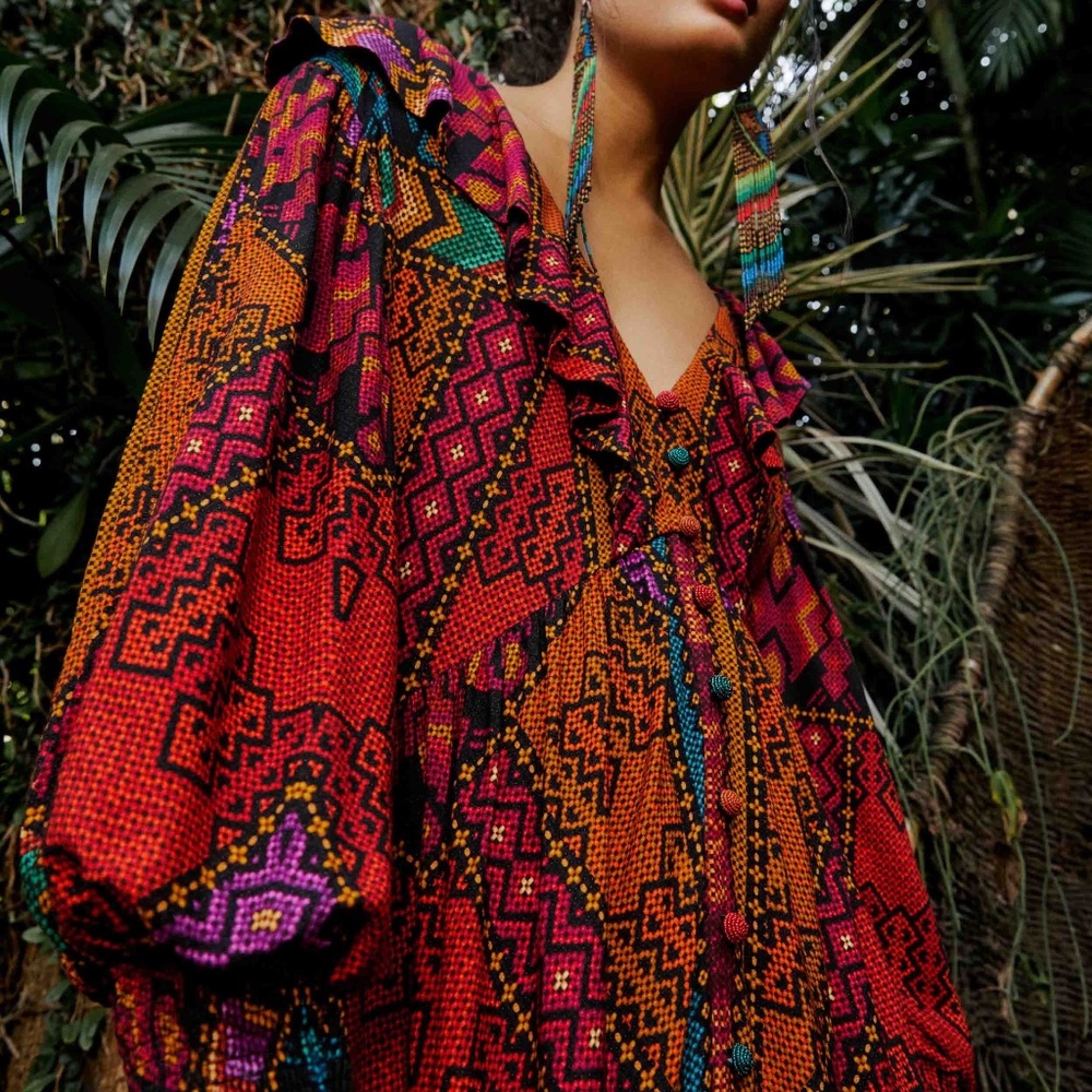 Farm Rio Maxi Dress - Picture 1 of 6